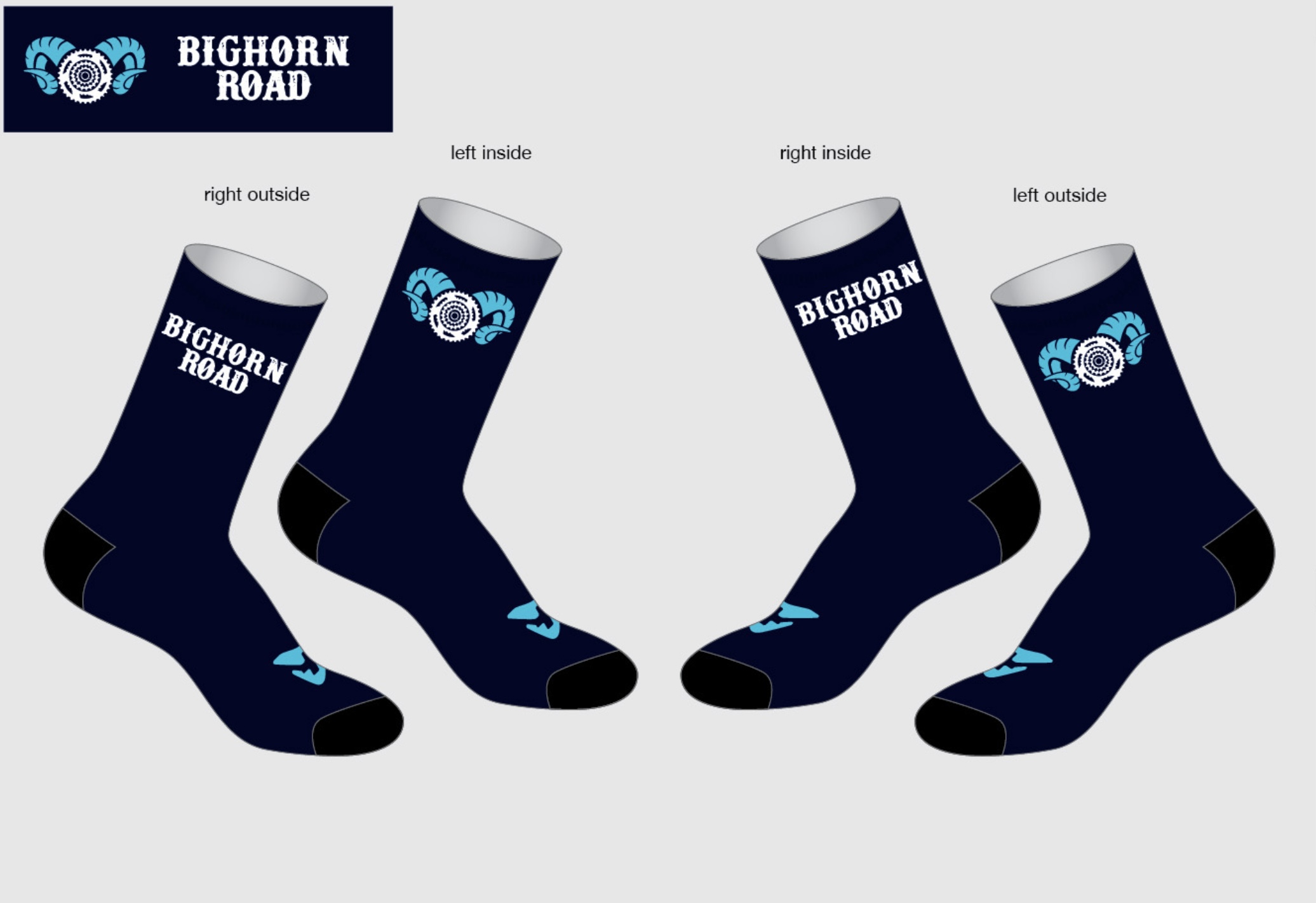 Bighorn Road Lightweight Socks 