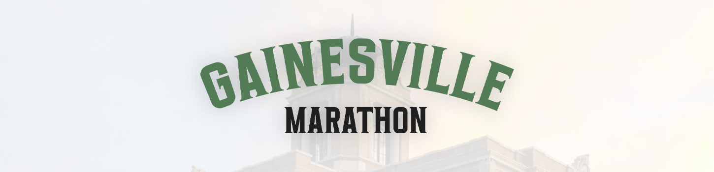 The event Gainesville Marathon is happening February 23, 2025