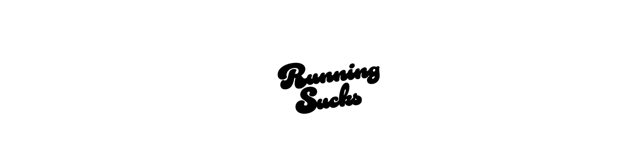 The event Conversations presented by Running Sucks is happening August 12, 2025